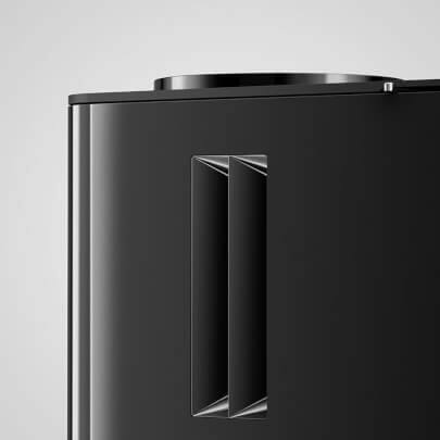 Back. JURA - Jura ENA 4 Automatic Coffee Machine - Full Metropolitan Black - Renewed - Black.