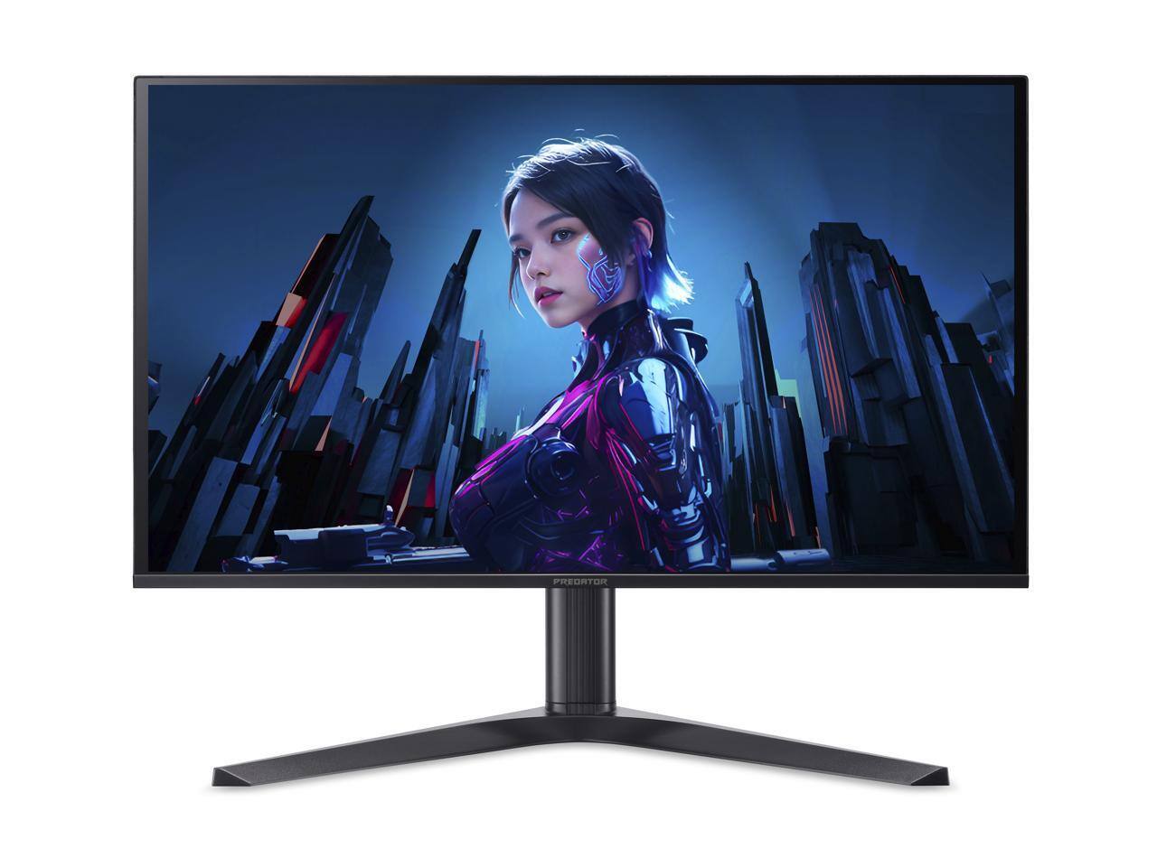 Alt View 4. Acer - Acer Predator X27U OLED 27" WQHD Gaming Monitor, 280Hz, 0.03ms, AMD FreeSync Pro.