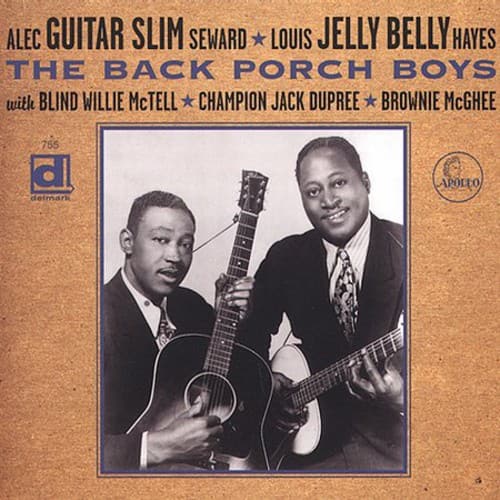 Alec Guitar Slim Seward - The Back Porch Boys  - COMPACT DISCS