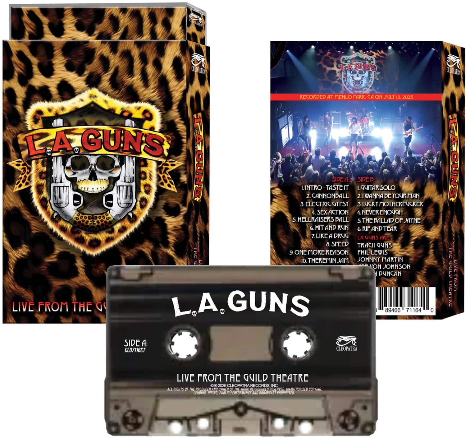 LA Guns - Live From The Guild Theatre   - CASSETTES price history on PriceWatchPro