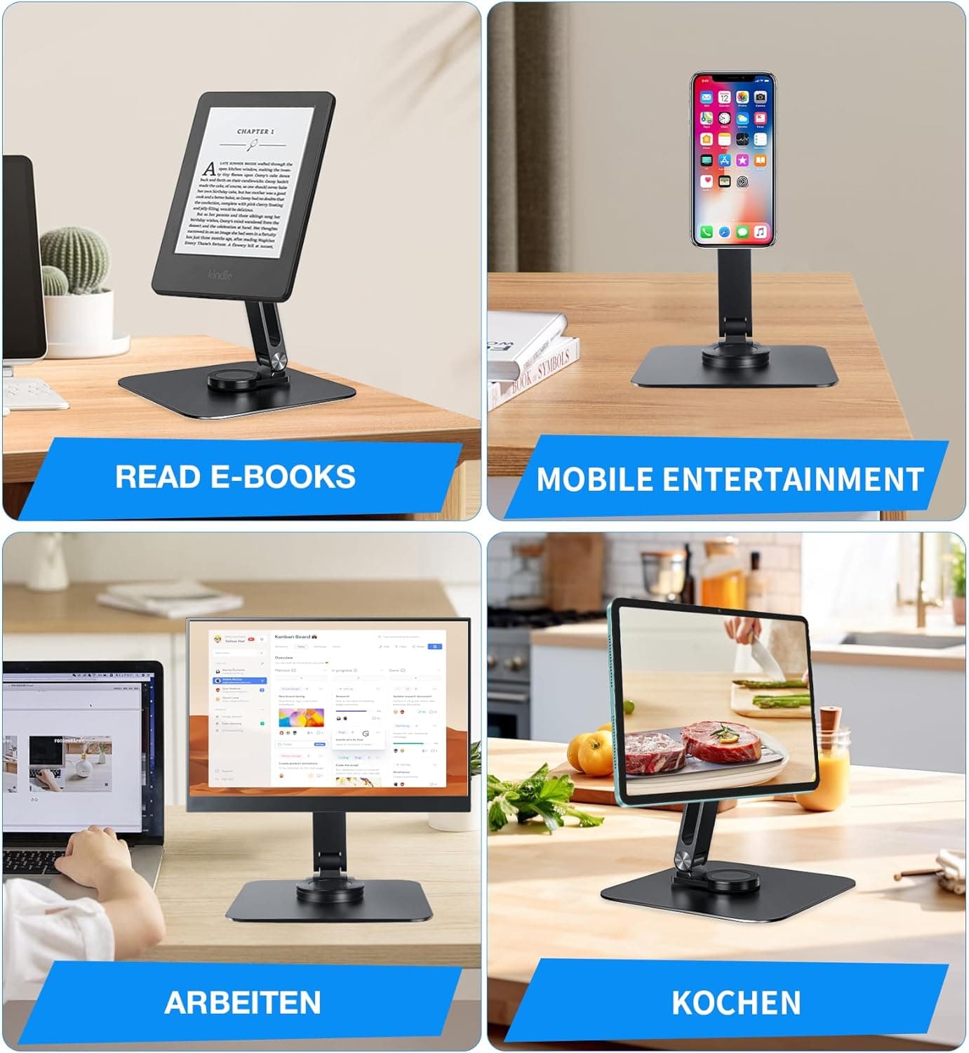 12 da C...... - A A * an  
ALSTIBUS STBIs  
READ E-BOOKS  
MOBILE ENTERTAINMENT  
ARBEITEN  
KOCHEN