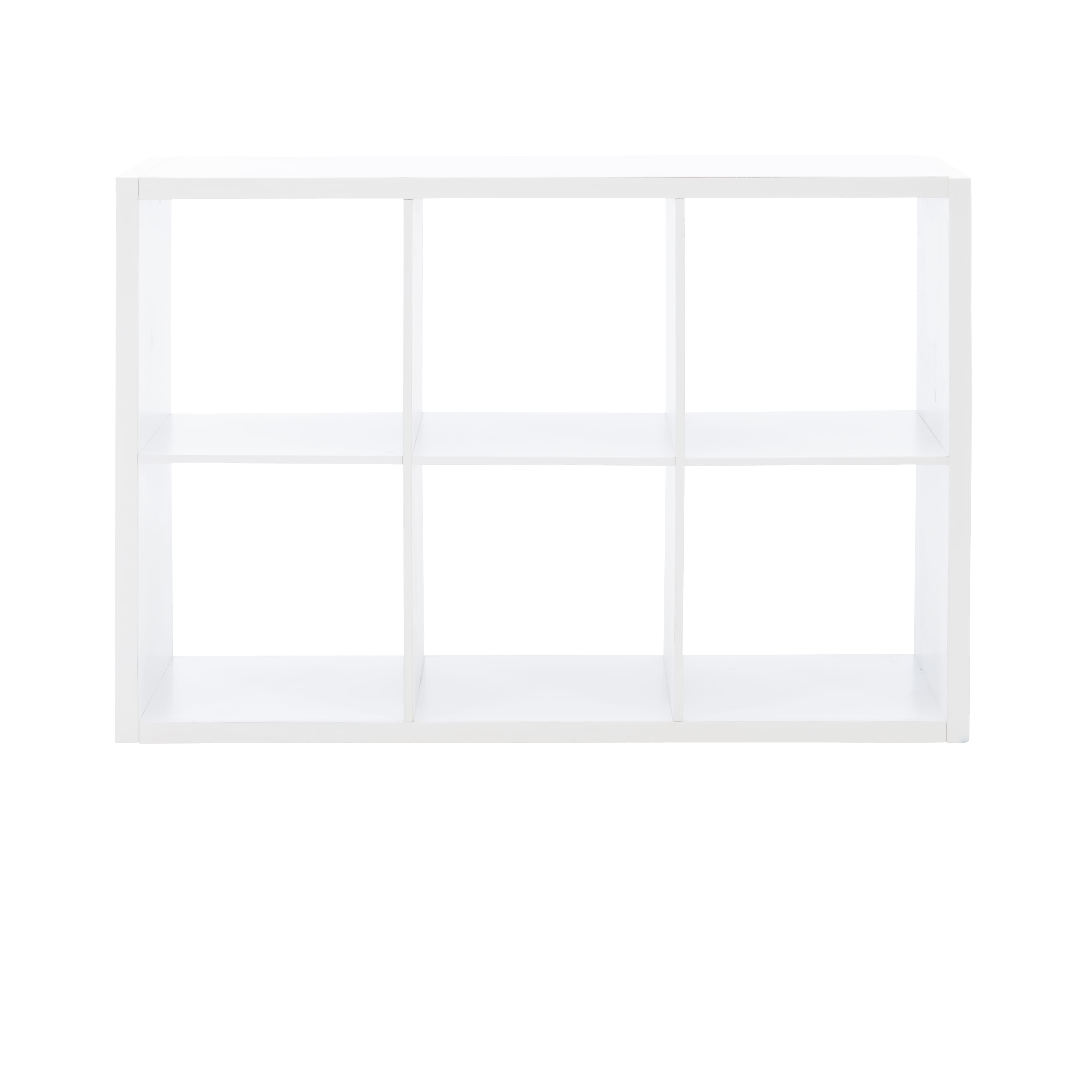 Alt View 12. Linon Home Décor - Chabis 6-Cubby Storage Cabinet - White.