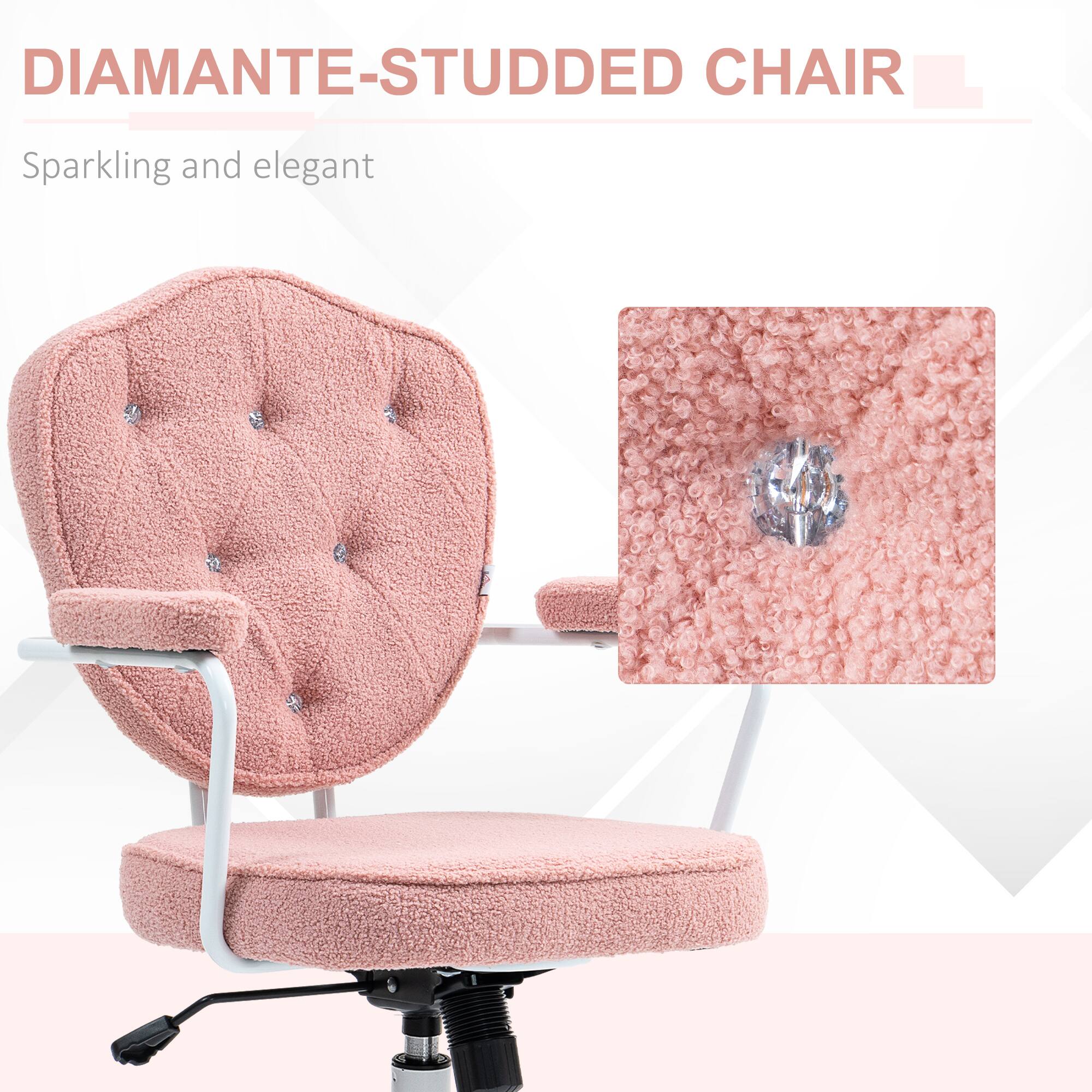 DIAMANTE-STUDDED CHAIR
Sparkling and elegant