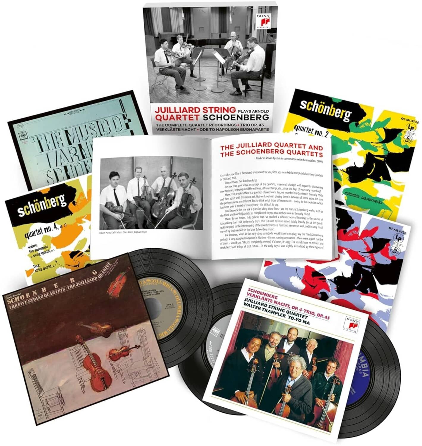 Juilliard String Quartet - Julliard String Quartet Plays Schoenberg  - COMPACT DISCS