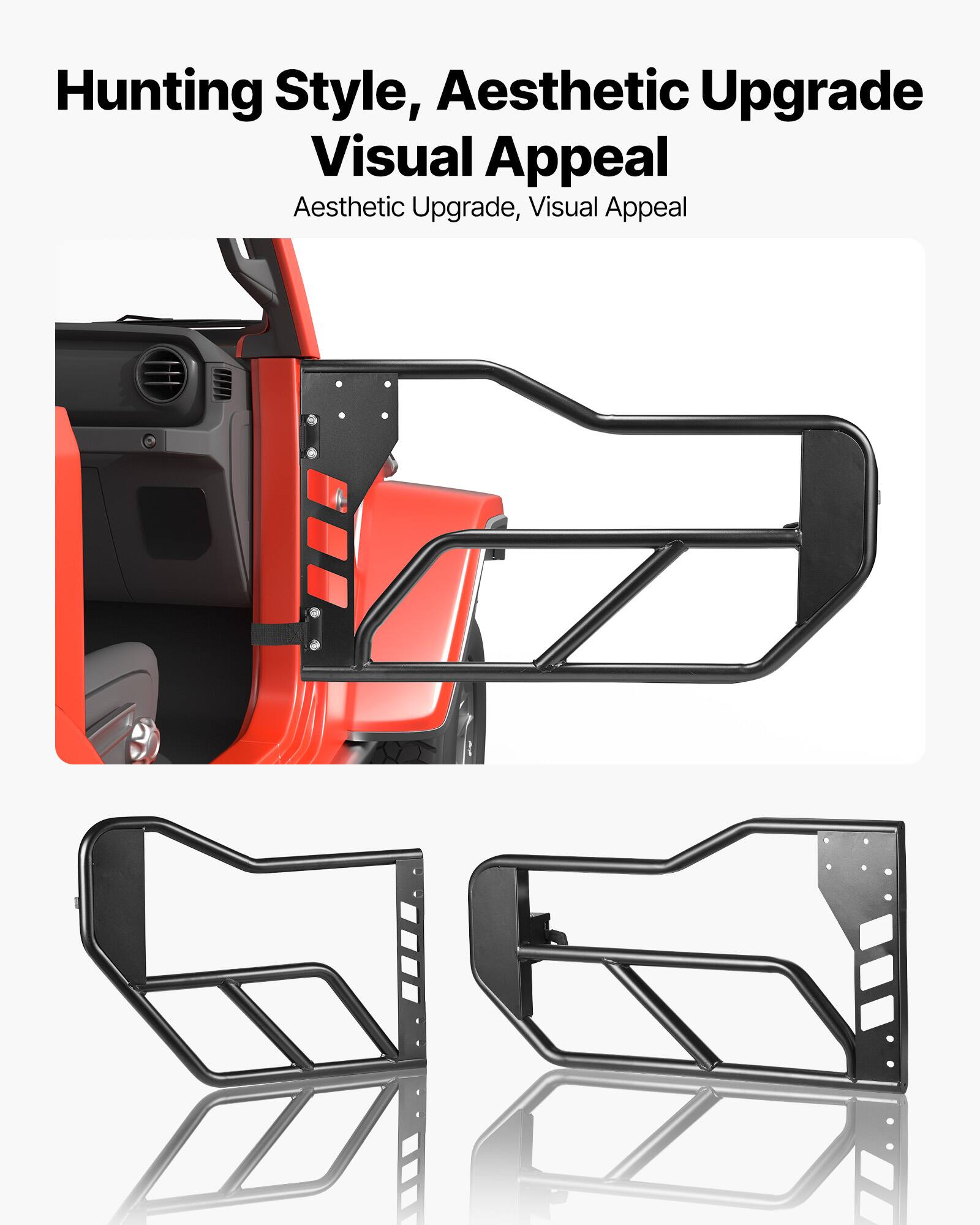Hunting Style, Aesthetic Upgrade  
Visual Appeal  
Aesthetic Upgrade, Visual Appeal