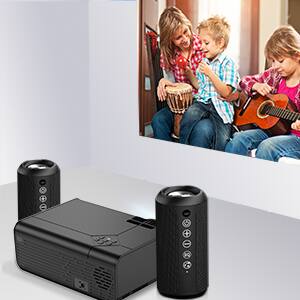 Alt View 2. Ortizan - Ortizan Portable Bluetooth Speaker，IPX7 Waterproof, TWS Stereo, 30H Playtime，Black - black.