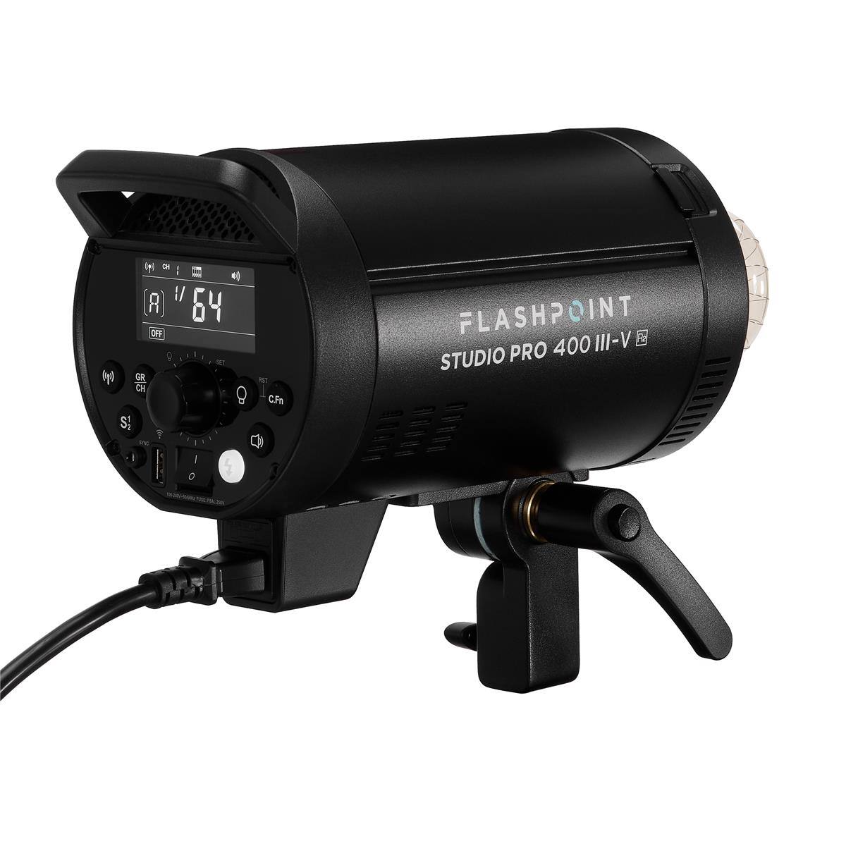 bg) N I = 4 1/ 8 64 OFF : T I GR CH S, ? I RST C.Fn FLASHPOINT STUDIO PRO 400 III-V