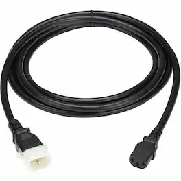 Eaton Tripp Lite Series PDU Power Cord, C13 to P-Lock C14 - Heavy-Duty, 15A, 250V, 14 AWG, 6 ft. (1.8 m), For - Black