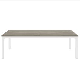 Kadyn - Dining Table, Living Room Table Rectangular, 78 inch Long Kitchen Table for 6-8 People,Taupe - Gray