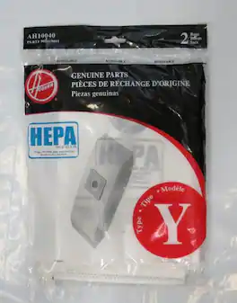 Hoover - Vacuum Bags (2 Pack) Part #AH10040