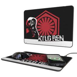 Keyscaper - Star Wars: The Force Awakens Ransom 15-Watt Wireless Charger and Mouse Pad - Kylo Ren