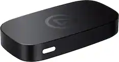 Front. Elgato - Elgato Game Capture Neo - 4K60 HDR Passthrough, 1080p60 Capture – For Nintendo Switch 2/PS4/PS5/Xbox/PC/Mac/iOS - Black.