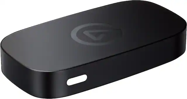 Front. Elgato - Elgato Game Capture Neo - 4K60 HDR Passthrough, 1080p60 Capture – For Nintendo Switch 2/PS4/PS5/Xbox/PC/Mac/iOS - Black.