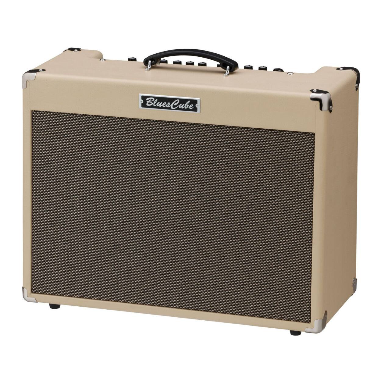 Angle. Roland - Roland Blues Cube Artist 1 x 12 Inch Guitar Amplifier (80-Watt, Vintage Blond).