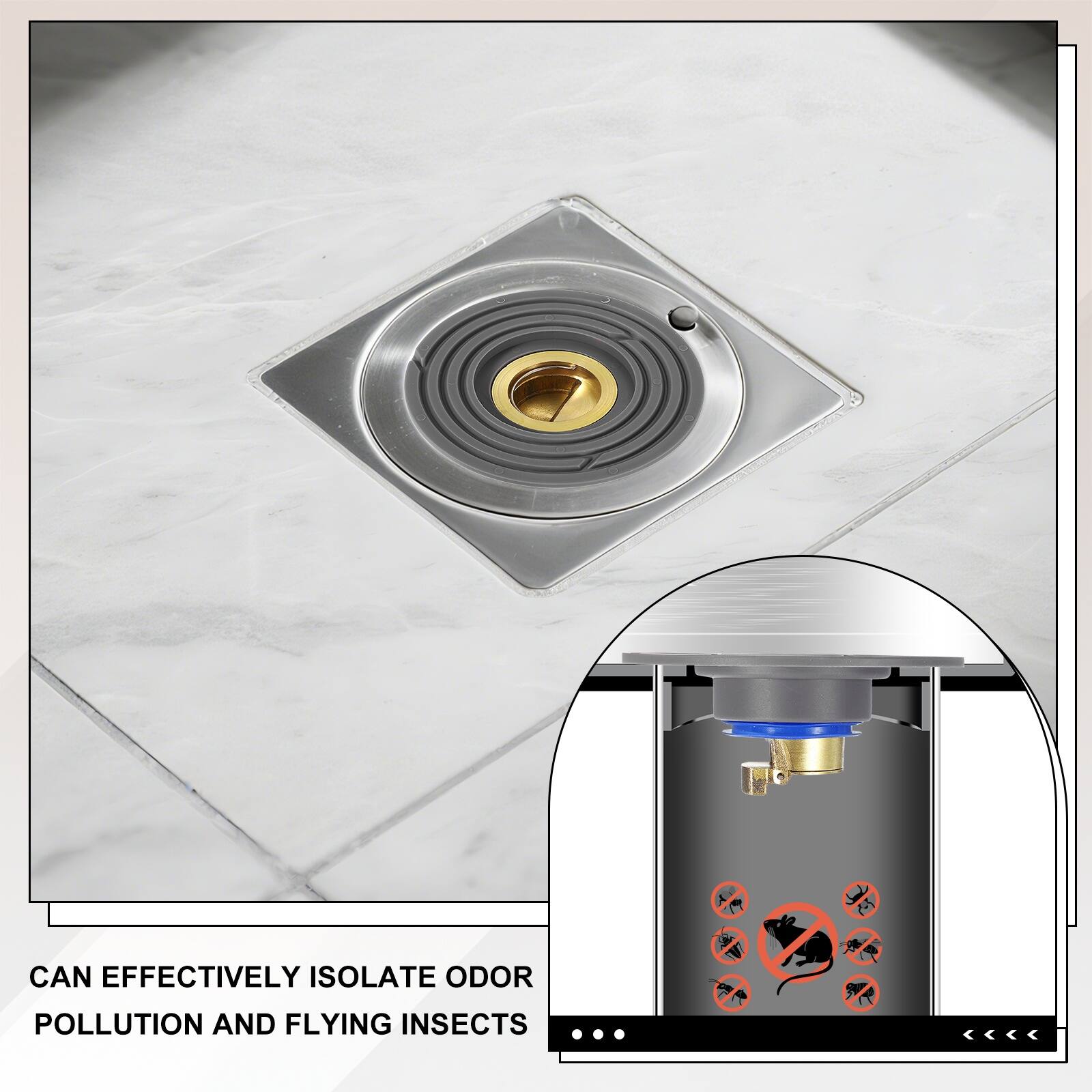 CAN EFFECTIVELY ISOLATE ODOR POLLUTION AND FLYING INSECTS