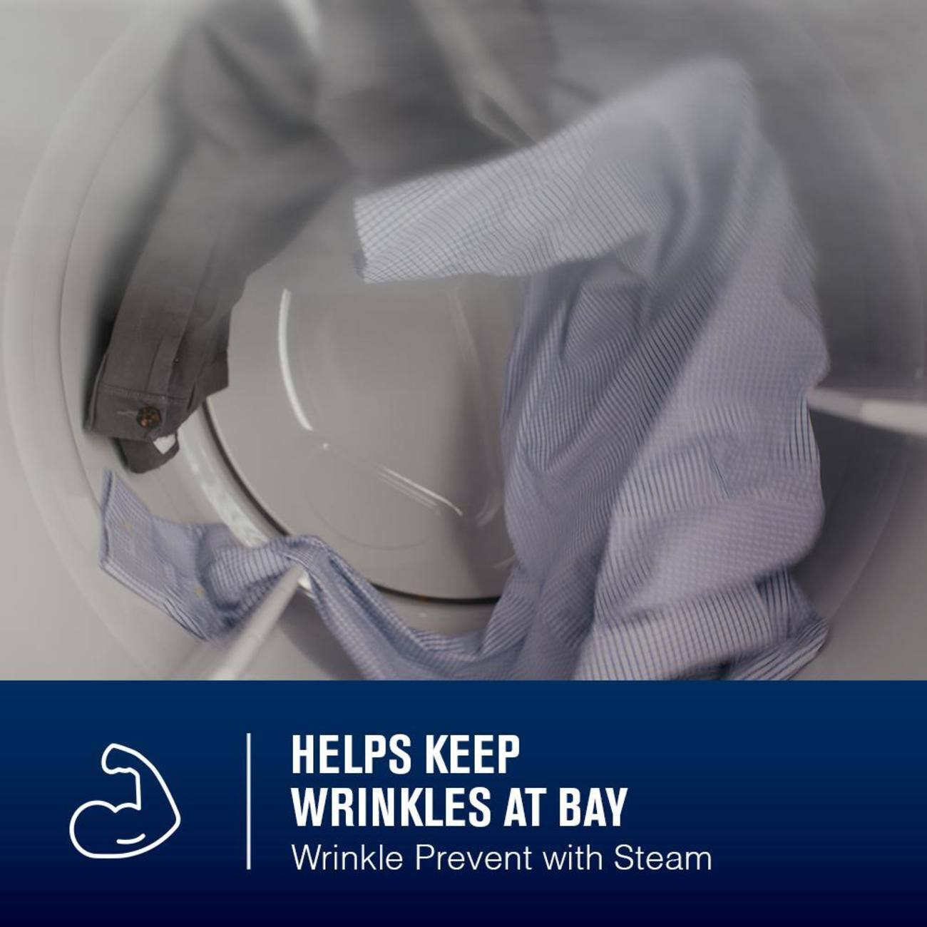 HELPS KEEP WRINKLES AT BAY  
Wrinkle Prevent with Steam