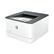 Left. HP - LaserJet Pro 3001dwe Wireless Black-and-White Laser Printer with 3 months of Instant Ink included with HP+ - White.