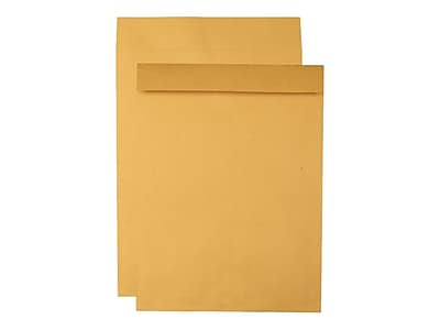 Alt View 1. Quality Park - Open End Kraft Catalog Envelopes, 15" x 20", 25/Box - Brown Kraft.
