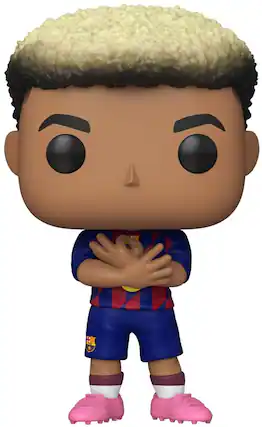 Front. Funko - Funko POP! Football: FC Barcelona - Lamine Yamal - COLLECTIBLES - Multicolor.