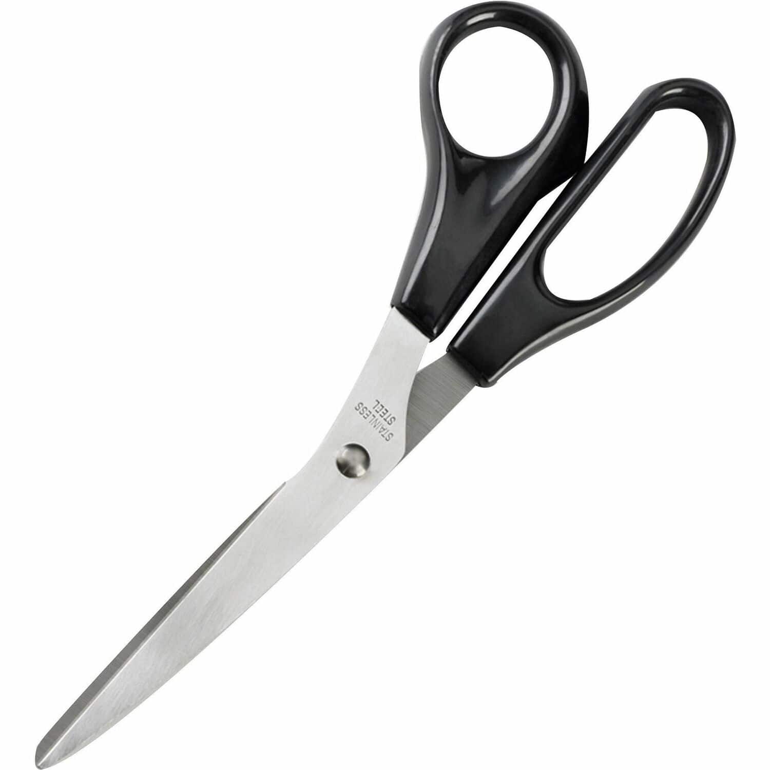 "Business Source - Stainless Steel Scissors 8"" Bent right Stainless Steel 1 Each - Black" price history on PriceWatchPro