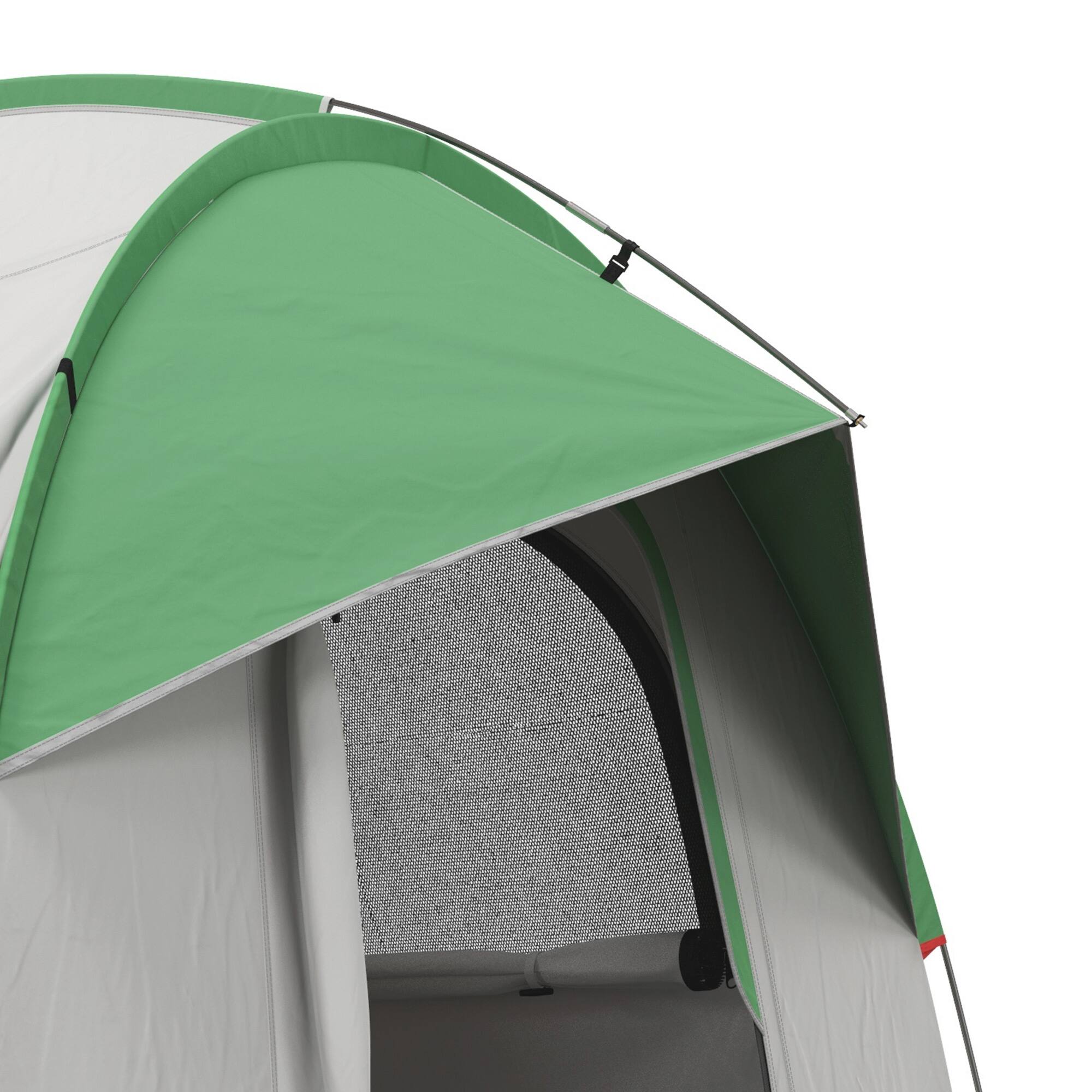 Alt View 8. Outsunny - SUV Tent, 2000mm Waterproof Truck Tent with 3 Doors and Mesh Window, 7.5' L x 6.9' W x 6.9' H - Gray and Green.