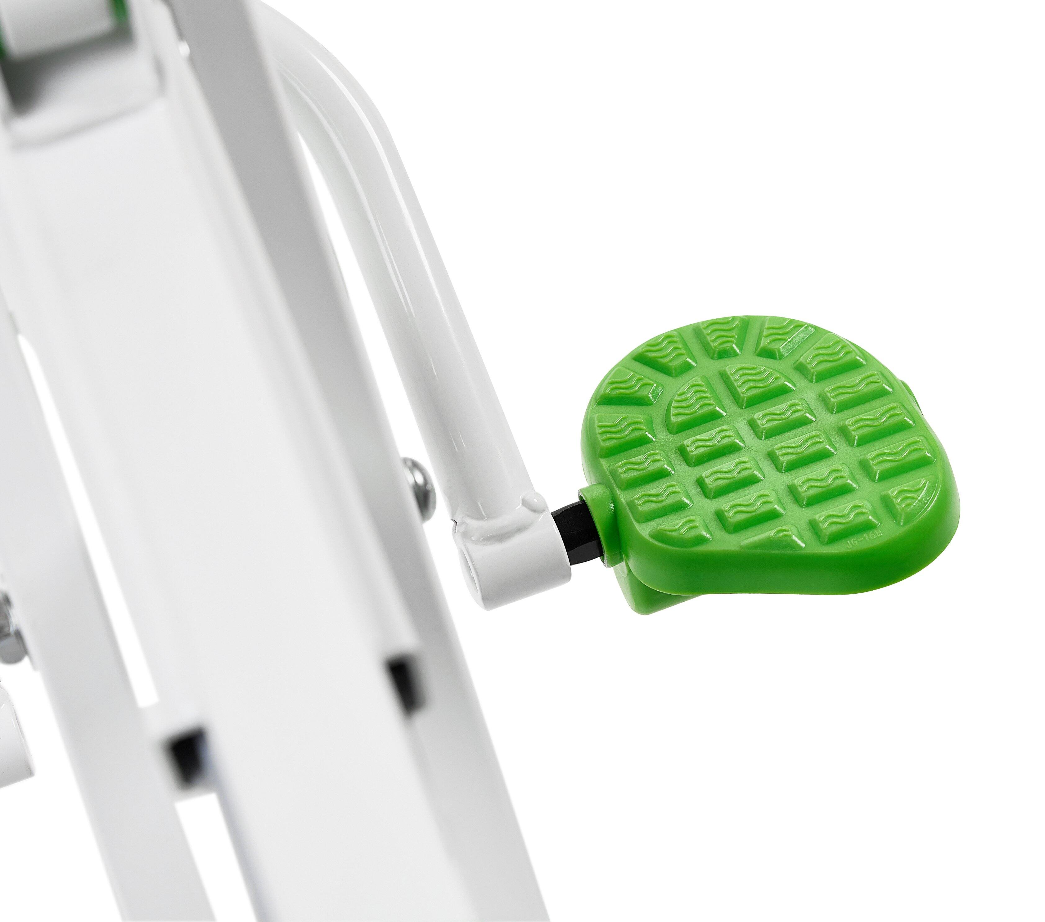 Alt View 2. Sunny Health & Fitness - Smart Upright Row-N-Ride® Exerciser in Green - Green.