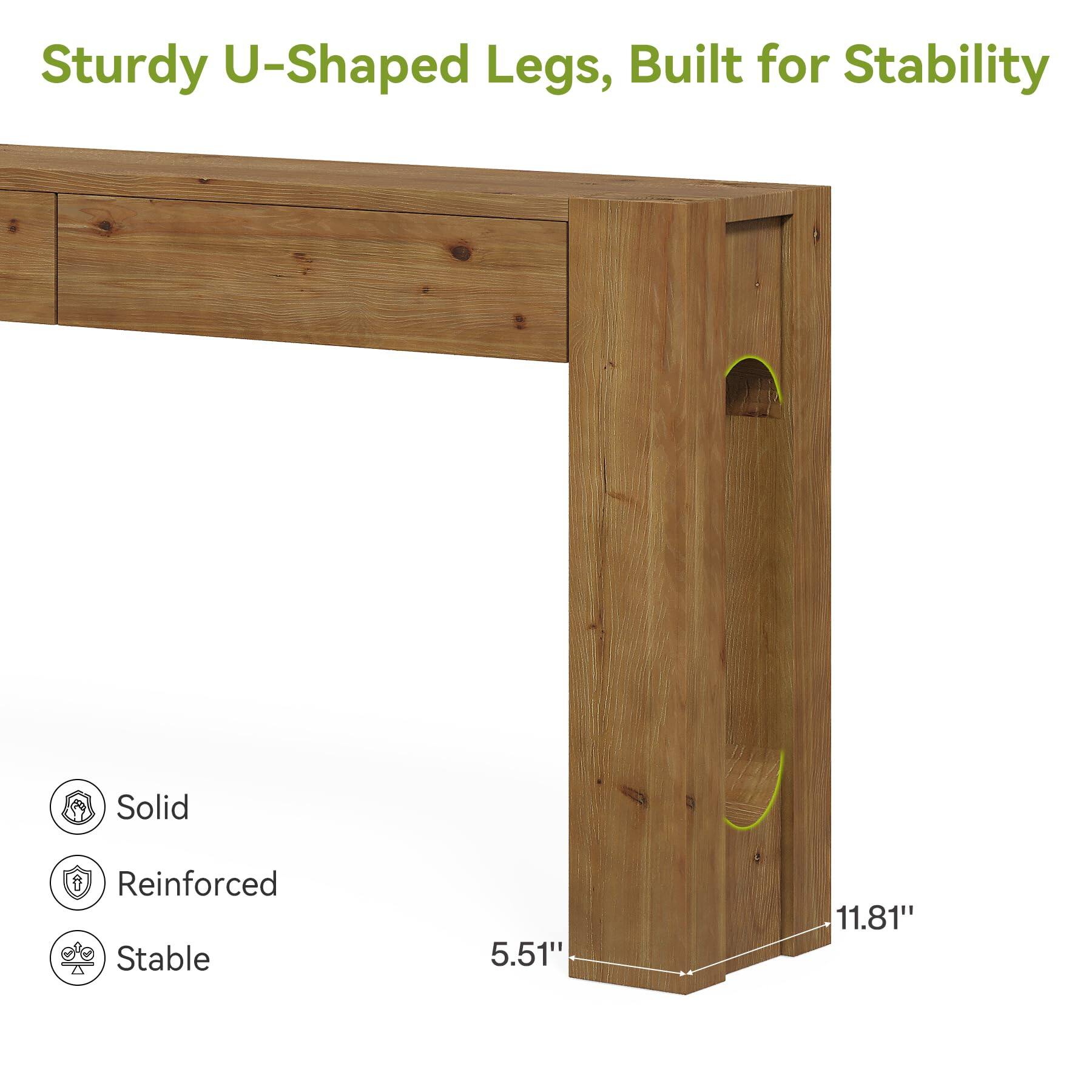 Sturdy U-Shaped Legs, Built for Stability

- Solid
- Reinforced
- Stable

5.51" x 11.81"