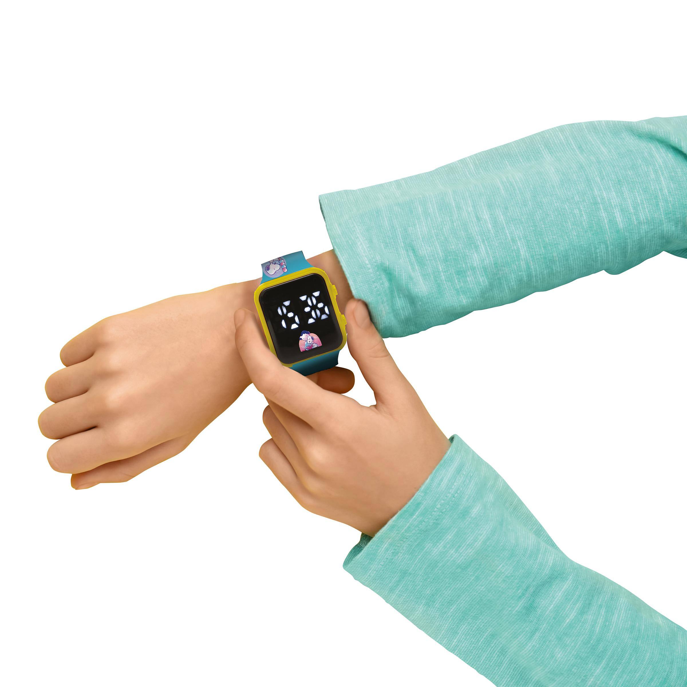 Alt View 3. Lexibook - Peanuts LED Digital Watch - Blue.