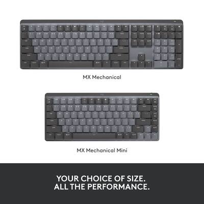 Logitech MX Mechanical Mini Compact Wireless Mechanical Tactile Logitech MX Mechanical Mini Compact Wireless Mechanical Tactile