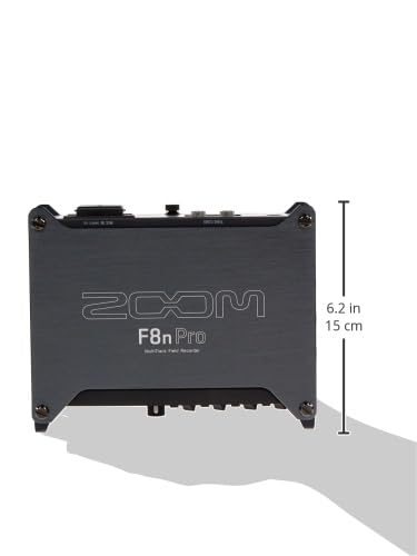 ZOOM F8n Pro  
6.2 in / 15 cm