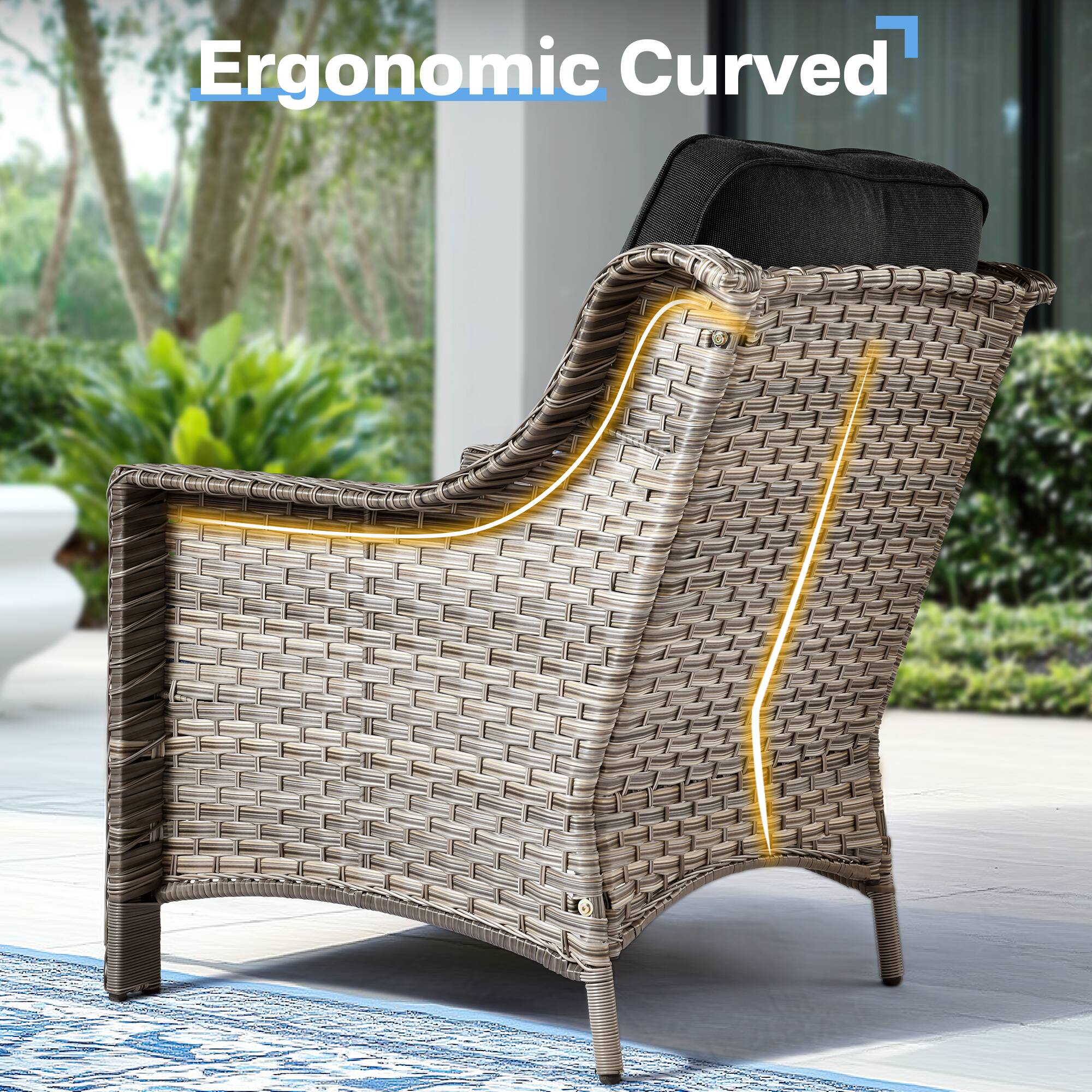 Ergonomic Curved