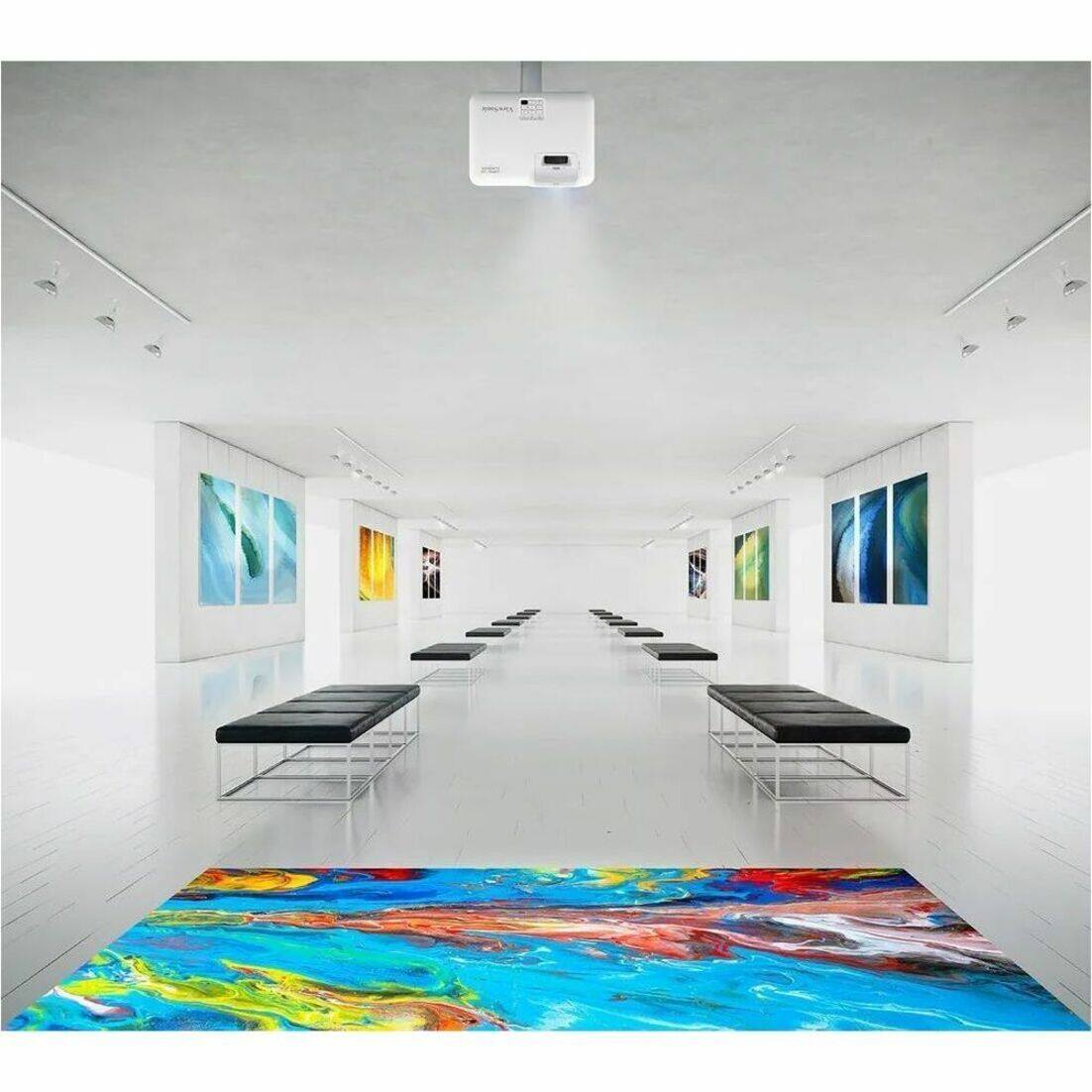 Alt View 19. ViewSonic - LS630W DLP WXGA 4500 Lumens Laser Projector (HDMI, USB) - White.