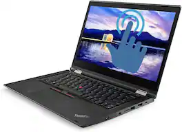 Lenovo - Refurbished Excellent - ThinkPad X380 Yoga 13.3" FHD, Core i5-8350U 1.7GHz, 8GB RAM, 256GB Solid State Drive Windows 11 Pro (Refurbished) - Black