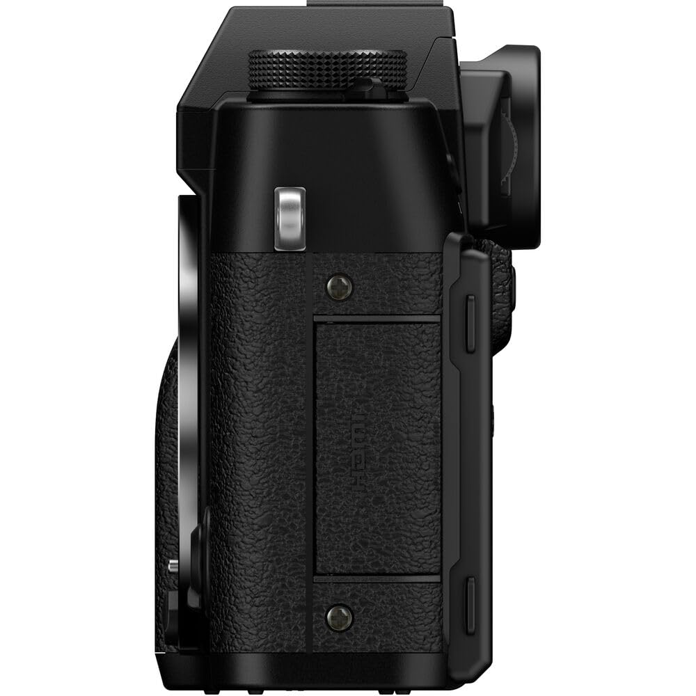 Alt View 1. Fujifilm - FUJIFILM X-T30 III Mirrorless Camera Body (Black) Bundle with 64GB SD Card, Card Holder and Advanced Accessories.