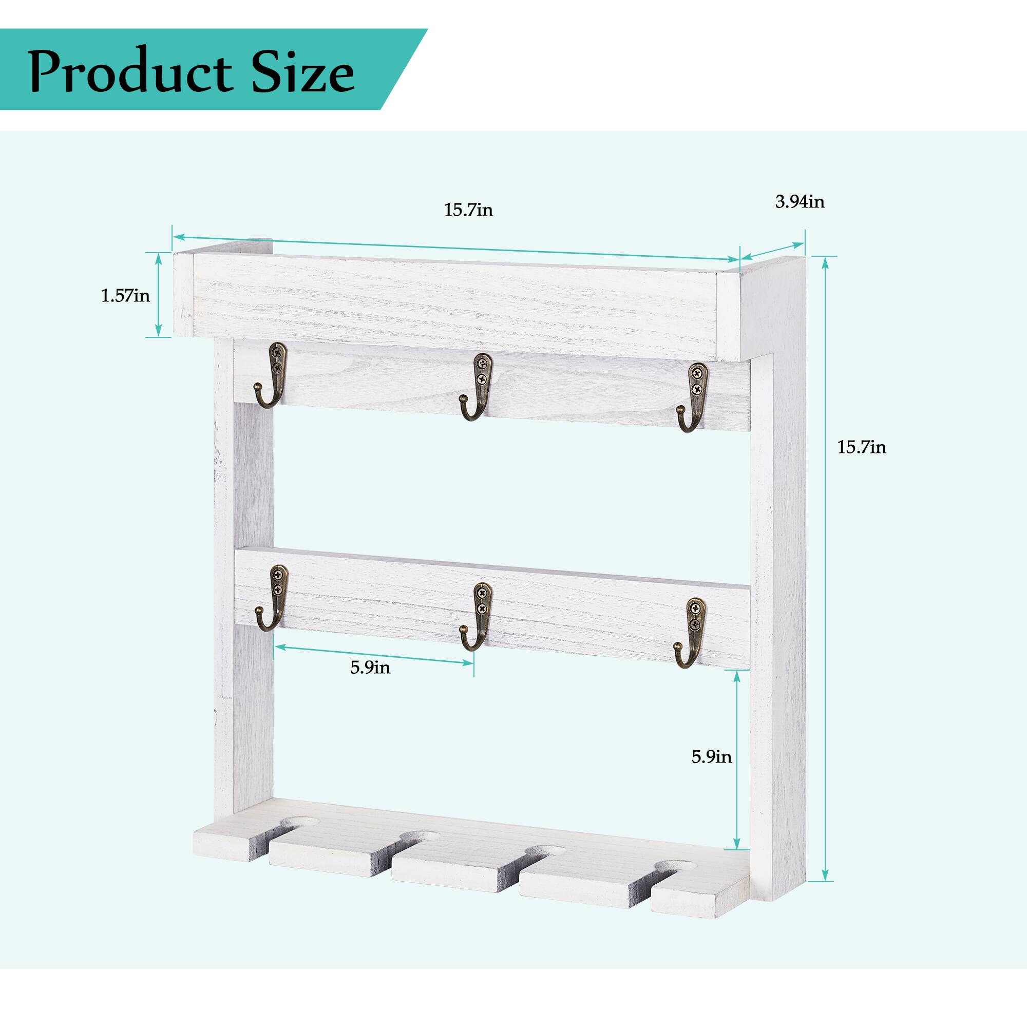 Product Size
15.7in
3.94in
1.57in
15.7in
5.9in
5.9in