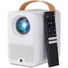 Kodak - FLIK HD9 Smart Projector, Portable Mini Projector with Android TV & Bluetooth - White