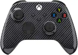 Custom Controllerzz - Custom Wireless Controller for Xbox Series X|S, Xbox One, & PC - Glossy Carbon Fiber