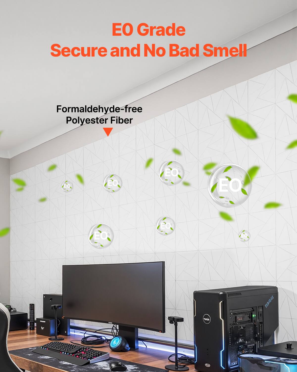 EO Grade Secure and No Bad Smell  
Formaldehyde-free Polyester Fiber