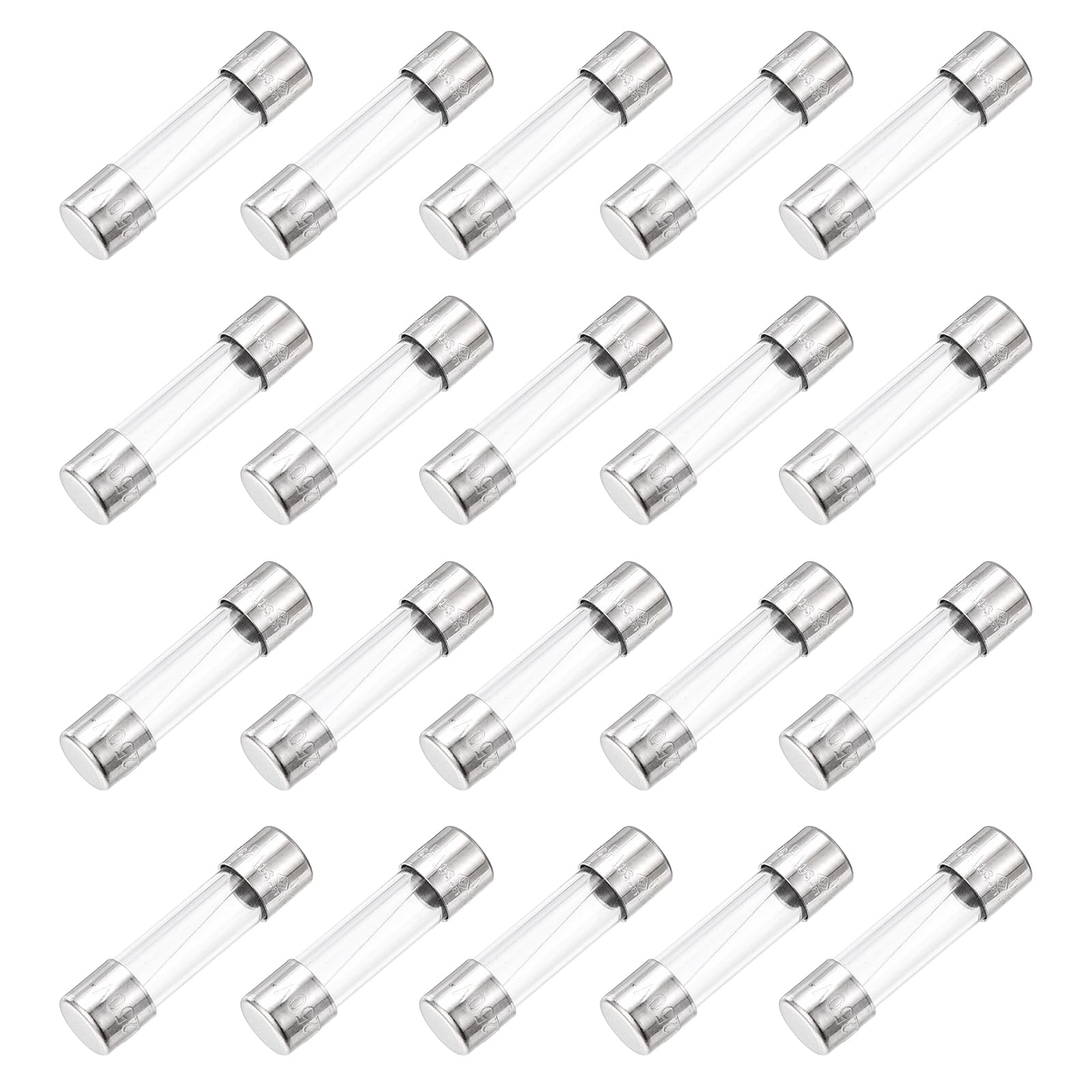 "Unique Bargains - 3.15A 250V Glass Fuse 0.2""x0.79"" Fast Blow Fuse for Home Appliances 20pcs" price history on PriceWatchPro