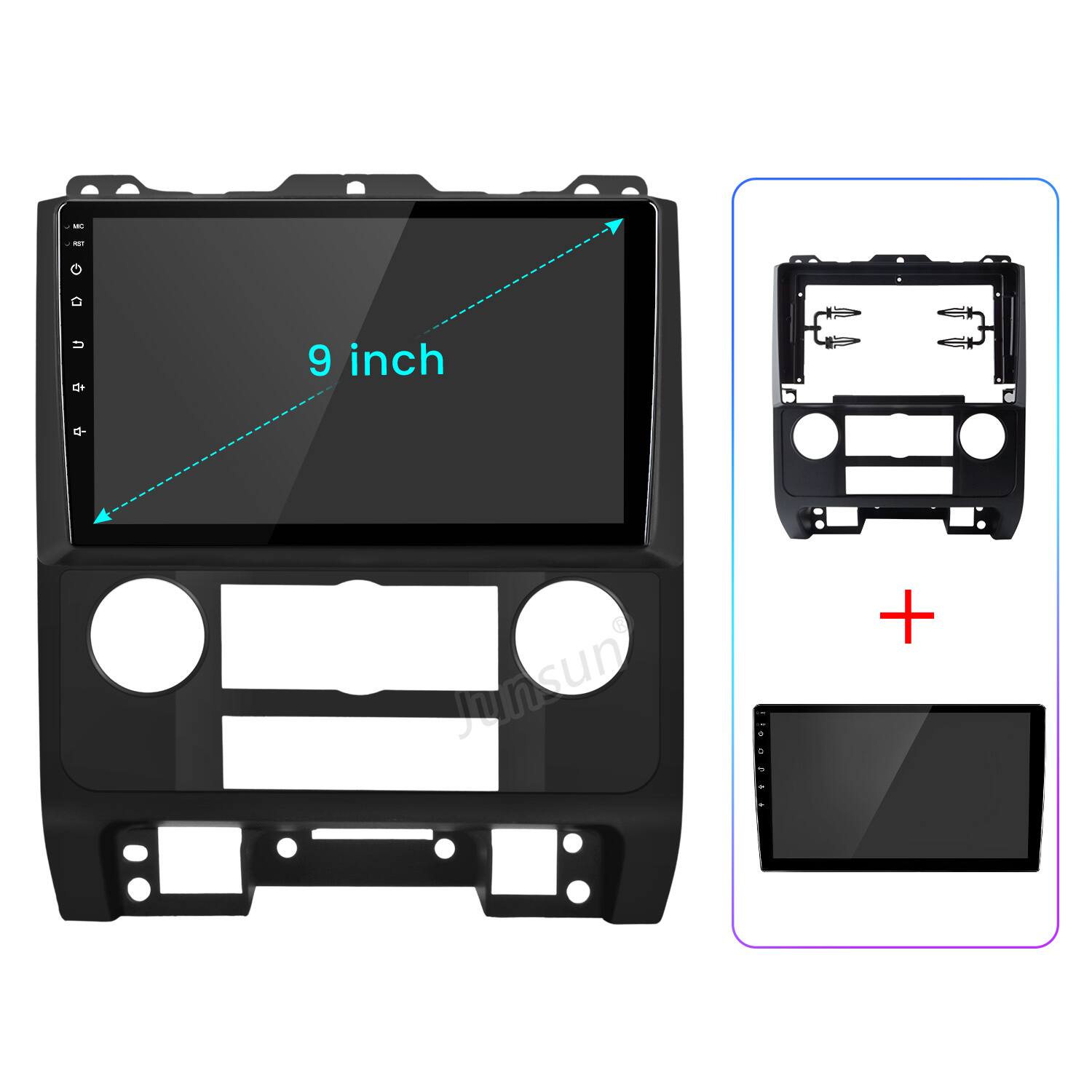 - O0AO U de d- 9 inch Junsun.