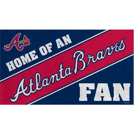 Evergreen Enterprises - Atlanta Braves 18" x 30" Team Turf Mat - Multicolor