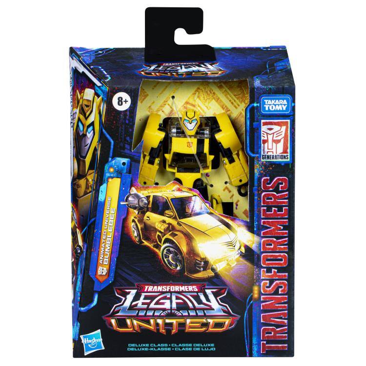 TCS P TRANSFORMERS UNITEO 8+ TAKARA TOMY GENERATIONS UNIVERSE ANIMATED BUMBLEBEE TRANSFORMERS TRANSFORMERS UNITED Hashun DELUXE DELUXE CLASS CLASSE DELUXE-KLASSE CLASE DE LUJO