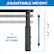 ADJUSTABLE HEIGHT
3 HEIGHT SETTINGS
3.9" - 5.5"
