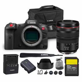 Canon - EOS R5 C Mirrorless Cinema Camera 45MP Full Frame 8K RAW Video Dual Pixel + More