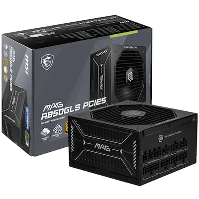 MSI MAG A850GLS PCIE5 850W ATX 3.1 & PCIe 5.1 Ready Full Modular MSI MAG A850GLS PCIE5 850W ATX 3.1 & PCIe 5.1 Ready Full Modular