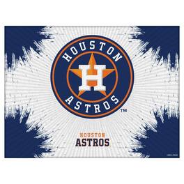 Holland Bar Stool Co. - Houston Astros 15" x 20" Splash Canvas Wall Art - Multicolor
