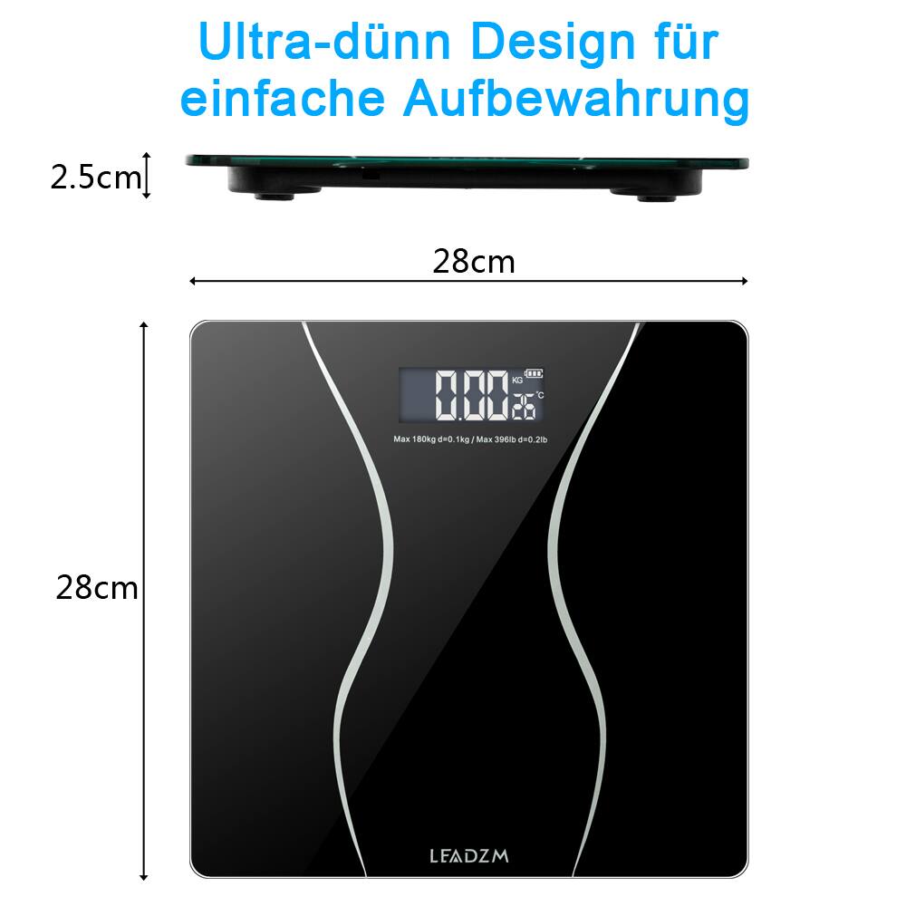 Ultra-dünn Design für einfache Aufbewahrung  
2.5cm  
28cm  
28cm  
Max 80kg d+ 1kg  
Max 390 o.3  
LEADZM