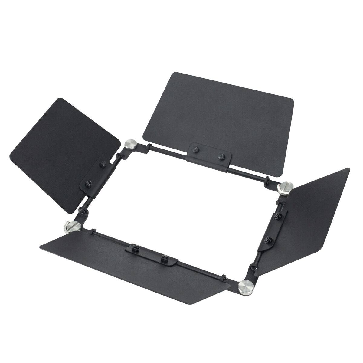 Alt View 1. NANLITE - Nanlite Barndoors for Mixpad II 11C LED Panel.