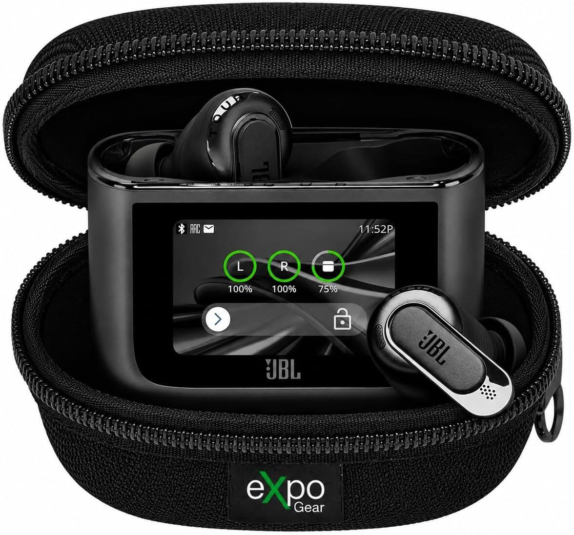 FAC 11:52P L R 100% 100% 75% JBL eXpo Gear