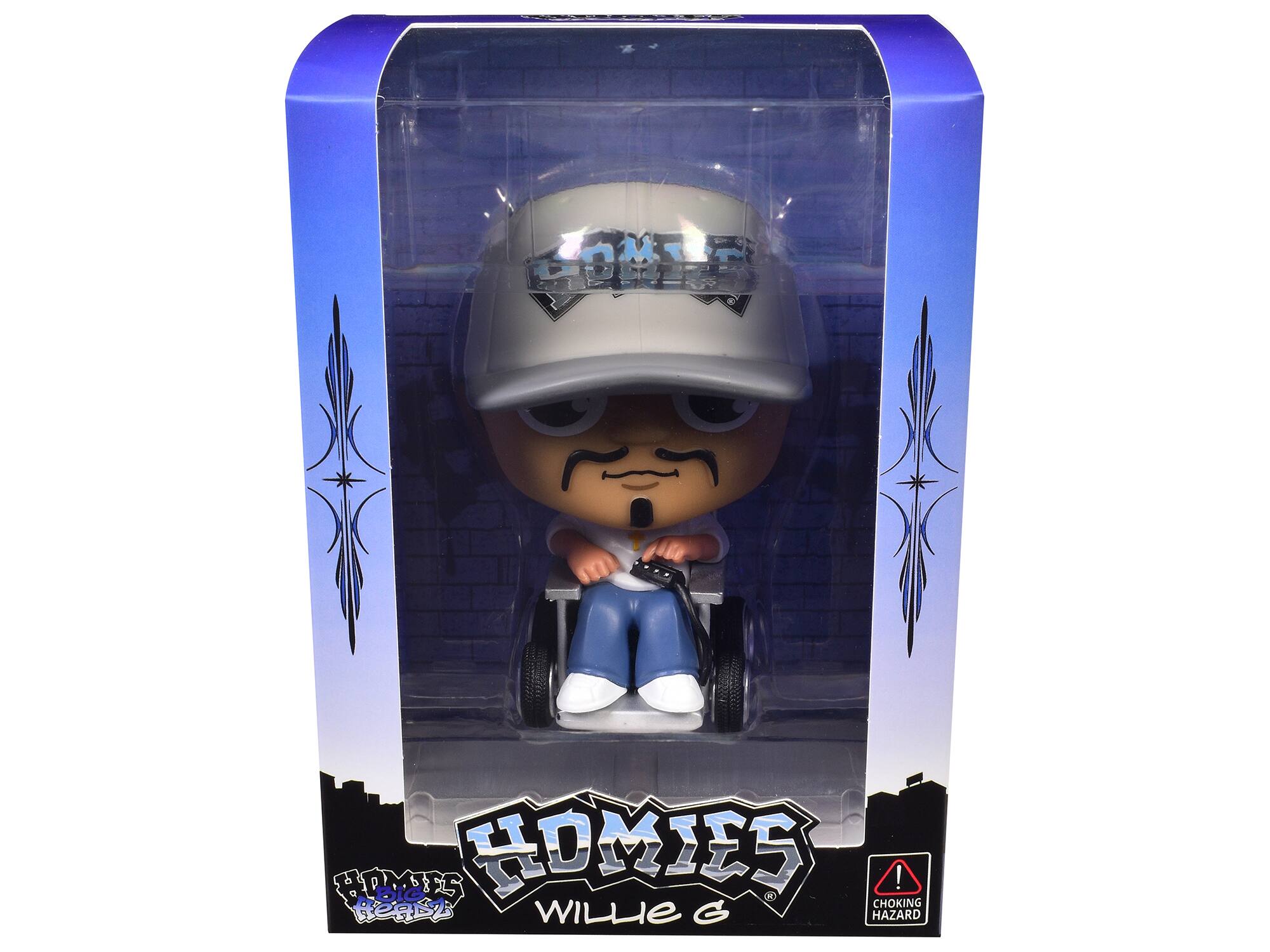 HOMIES 30!  
CHOKING HAZARD  
WILLIE G